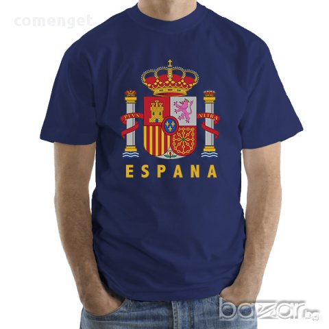 ЕВРО 2024! Фен тениски SPAIN / ИСПАНИЯ - МЪЖКА и ДЕТСКА серия! И още над 10 отбора!, снимка 2 - Тениски - 14669013