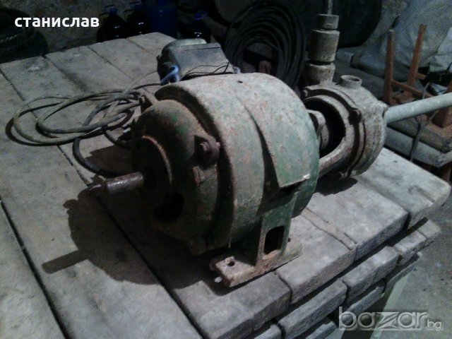 Електромотор с водна помпа, снимка 3 - Водни помпи - 19932355
