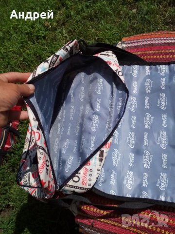 Стара чанта Кока Кола,Coca Cola, снимка 5 - Антикварни и старинни предмети - 25759357