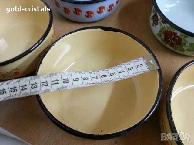 стари емайлирани купи, снимка 7 - Антикварни и старинни предмети - 25785876