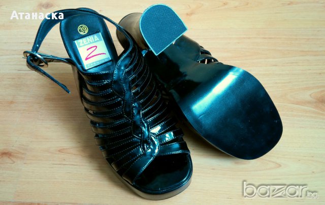 Чисто нови гръцки обувки Zenia, снимка 5 - Дамски обувки на ток - 11385142