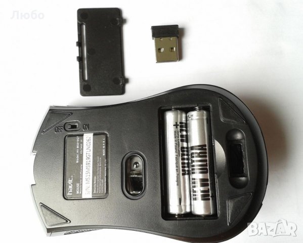 Безжична мишка/ wireless mouse + батерии (бартер), снимка 4 - Клавиатури и мишки - 25888585