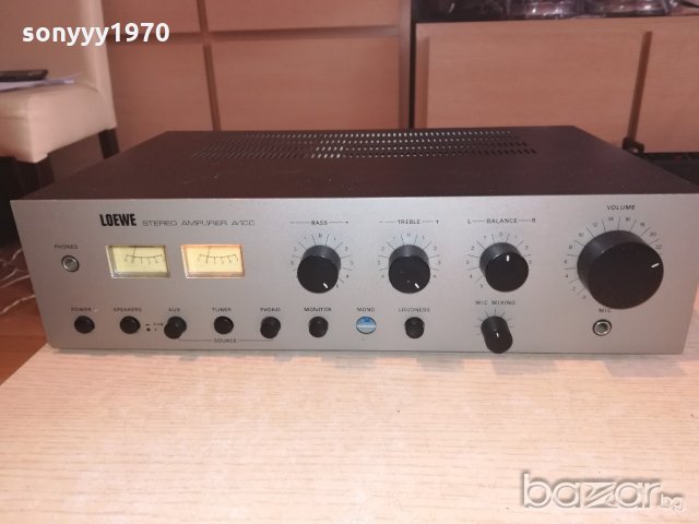loewe a-100 stereo amplifier-внос швеицария, снимка 9 - Ресийвъри, усилватели, смесителни пултове - 20255992