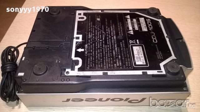 Pioneer cdj-100s cd player-за ремонт-внос швеицария, снимка 11 - Ресийвъри, усилватели, смесителни пултове - 15420481
