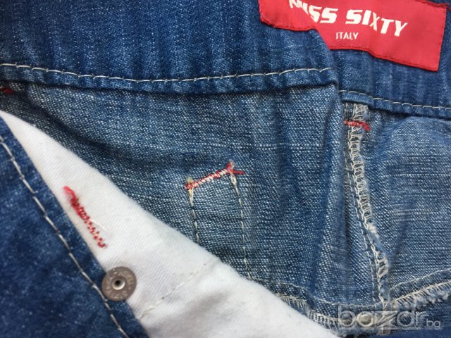 Дамска дънкова пола MISS SIXTY оригинал, size XS, отлично състояние, като нова!!!, снимка 5 - Поли - 17753930