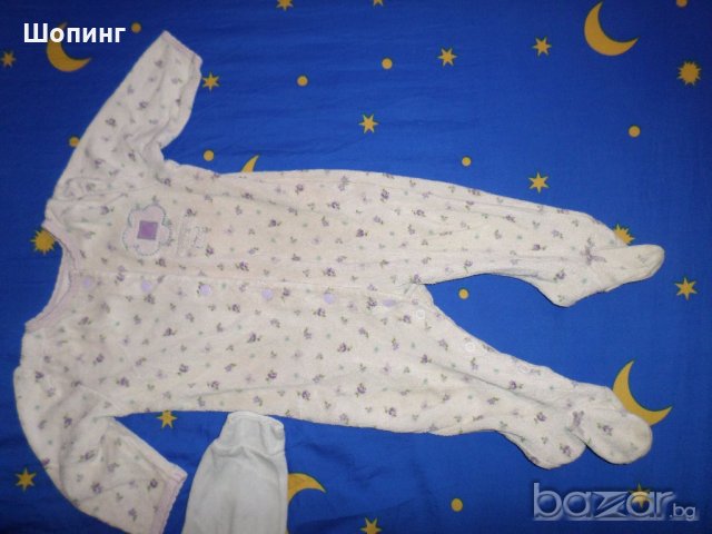 Три ромпъра и боди (9-12 мес.), снимка 3 - Бодита за бебе - 19741972