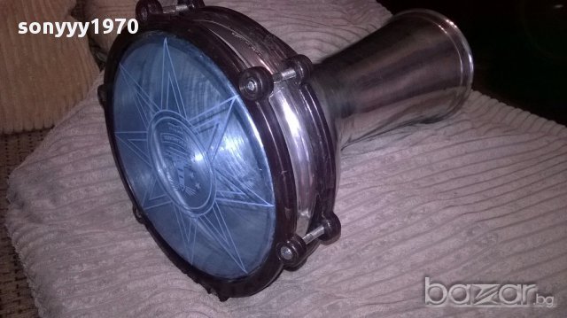 НОВА лъскава тарамбука от сирия 30х20см-алуминиева, снимка 7 - Ударни инструменти - 17921527