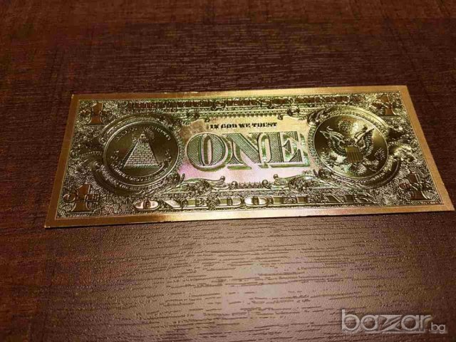 1 позлатен долар, снимка 2 - Нумизматика и бонистика - 20717297