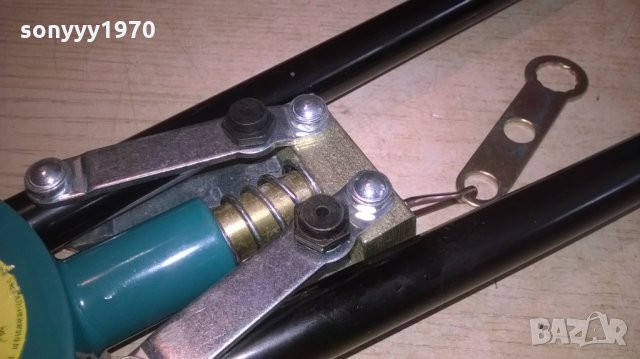 Машинка за нитове с дълги рамене. Размер - 18". Предлага се в цветна картонена кутия., снимка 10 - Други инструменти - 25373799