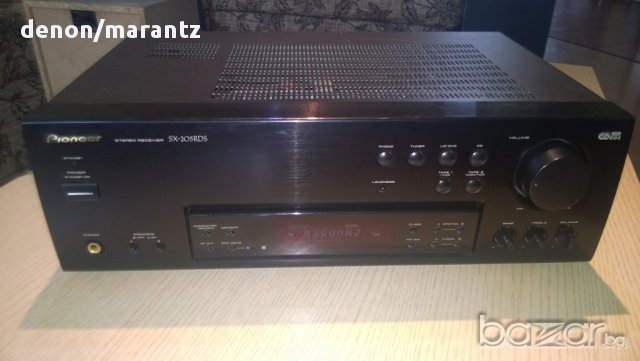 pioneer sx-205rds-stereo receiver-370 watts-rds-made in uk-внос швеицария, снимка 7 - Ресийвъри, усилватели, смесителни пултове - 8255551