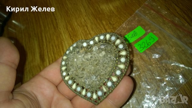 Висулка медальон винтидж -256, снимка 2 - Колиета, медальони, синджири - 23981465