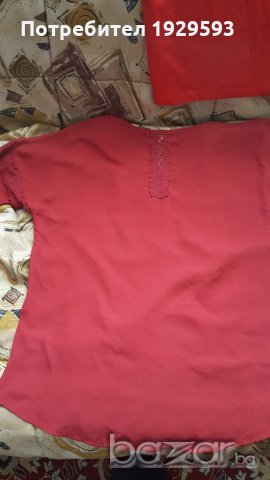Дамска блуза цвят бордо ХL, снимка 4 - Блузи с дълъг ръкав и пуловери - 21173539