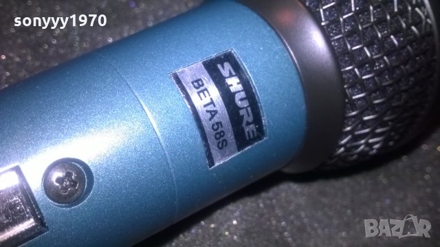 shure beta-профи microphone-вокален-внос швеицария, снимка 7 - Микрофони - 23872927