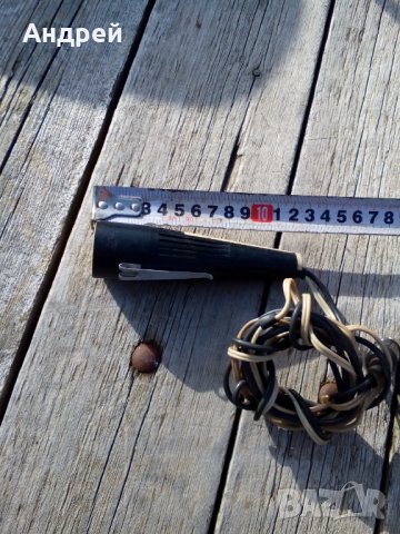 Стар микрофон МД-64М, снимка 6 - Антикварни и старинни предмети - 25925857