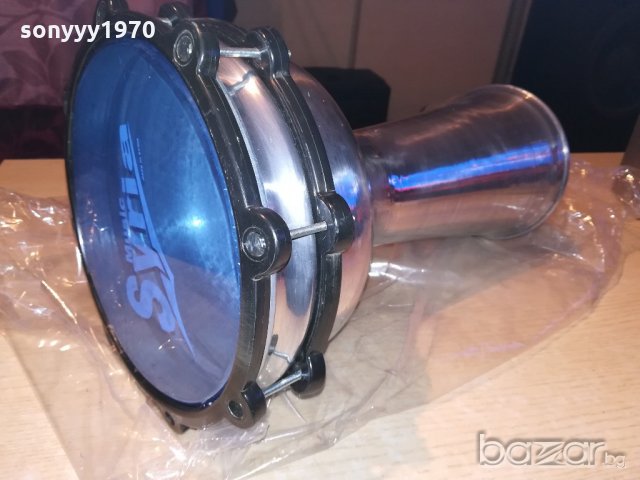 ГОЛЯМ НОВ музикален инструмент-алуминиева тарамбука