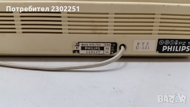 Радиочасовник Philips, снимка 4 - Радиокасетофони, транзистори - 25600368