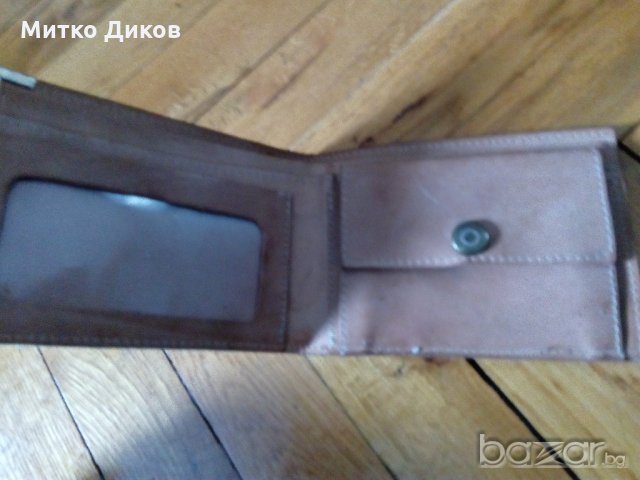 Портфейл Леда -София-естествена кожа 125х90мм, снимка 4 - Портфейли, портмонета - 20710370