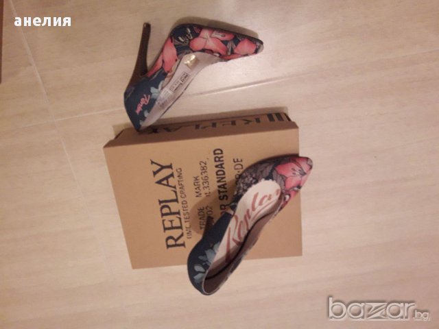 Нови.Налични  със страхотни  цветове  REPLAY, снимка 2 - Дамски обувки на ток - 17475053