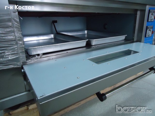 1. За хлебни изделия пици и закуски фурна нова на едно ниво за 2бр. тави 60/40см.,внос от Европа 6 K, снимка 2 - Обзавеждане за заведение - 9323766