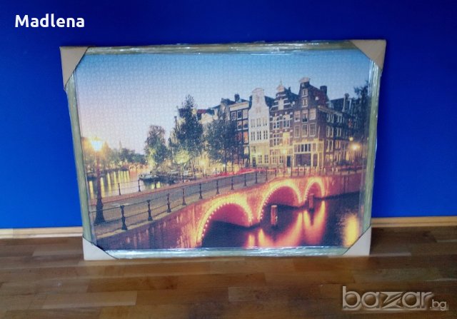 Пъзел Амстердам, Amsterdam - 3000 елемента, снимка 1 - Пъзели - 20754589