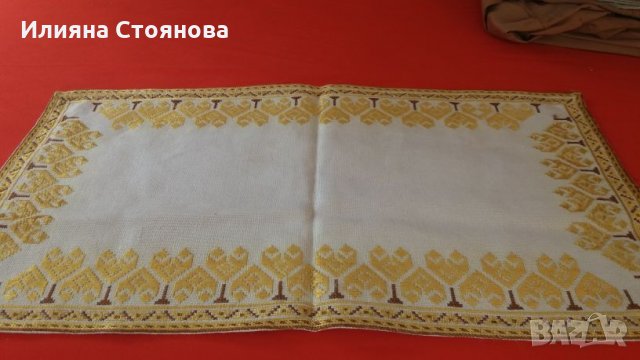 Ръчно изработени тъкани плетени на една кука карета , снимка 8 - Декорация за дома - 22666195