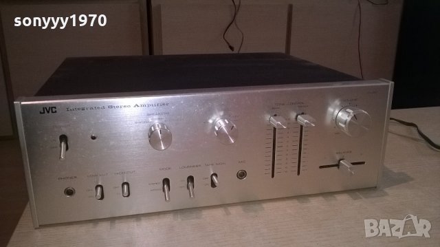 jvc stereo amplifier-made in japan-внос швеицария, снимка 2 - Ресийвъри, усилватели, смесителни пултове - 21964151