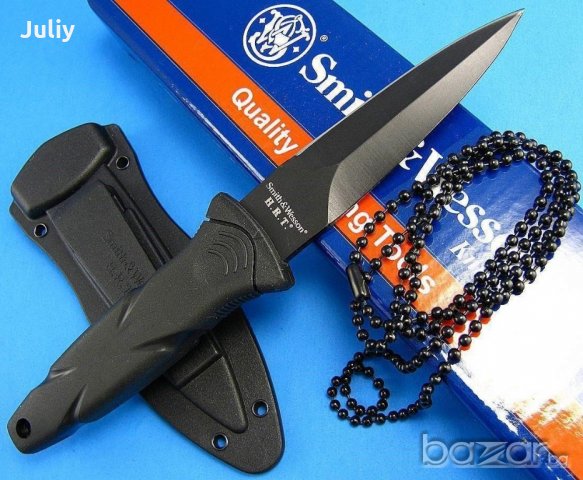 Нож Smith & Wesson HRT - SWHRT3BF Boot Dagger, снимка 4 - Ножове - 10299745