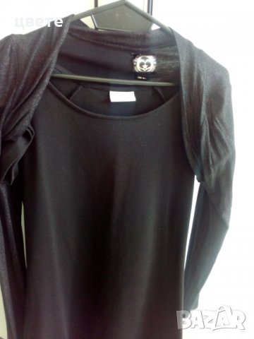 Дамска рокля с ръкавели, снимка 3 - Рокли - 24742272