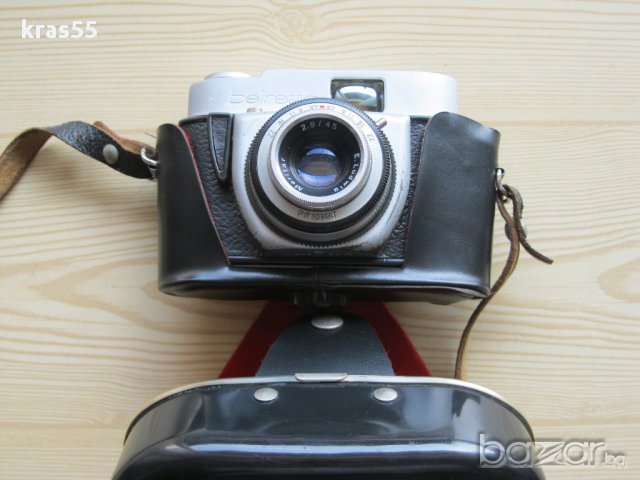Немски фотоапарат "Beier" със светкавица, снимка 1 - Фотоапарати - 12797595