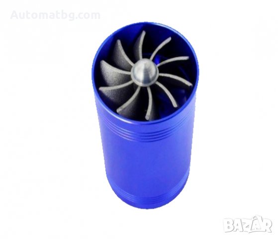Турбо вентилатор нагнетител за въздуховод метален 65ммX74мм