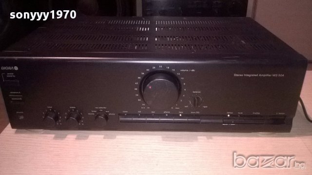 diora ws504/390w stereo ampifier-внос швеицария, снимка 2 - Ресийвъри, усилватели, смесителни пултове - 17053962