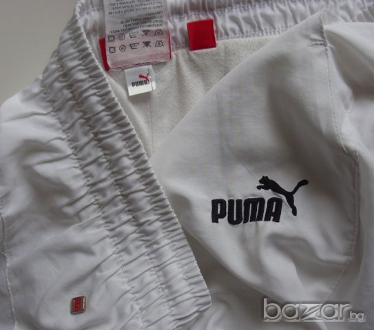 Puma Пума дамски анцуг бял размер L анцуг, снимка 2 - Панталони - 16230157