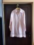 светло розова дълга туника/риза с дантела и дълъг ръкав, снимка 2