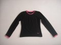 Черна блуза с дълъг ръкав за момиче,146 см. , снимка 2