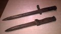 антики-стари армейски ножове-31см и 25см-внос франция, снимка 2