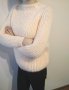 Ръчно плетен пуловер с реглан ръкав, снимка 6