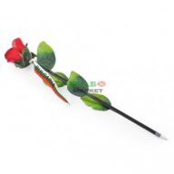 Атрактивна химикалка във формата на роза, декорирана с лента на българския трикольор. Дължина - 40 с, снимка 2 - Други - 16190541
