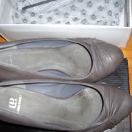 Сиви обувки с ток CARLO PAOLLI - 40 номер  , снимка 3 - Дамски обувки на ток - 11056202
