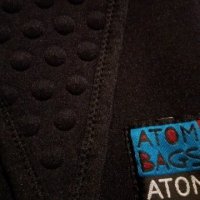 Дам.чанта-/неопрен/-"ATOM BAGS"-черна. Закупена от Италия., снимка 10 - Чанти - 22401487