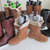 UGG аналог, топли, зимни ботуши, N- 42, 100% естественa кожа,GOGOMOTO.BAZAR.BG®, снимка 18 - Дамски ботуши - 17430414