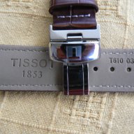 Кожена кафява каишка Tissot 20мм., снимка 7 - Каишки за часовници - 10859308