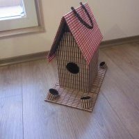 Къщичка за птици, снимка 1 - Градински мебели, декорация  - 21006557