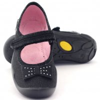 Качествени Пантофи за момиче слепенка Befado,дишаща и олекотена подметка и не предизвиква изпотяване, снимка 6 - Бебешки обувки - 24373083