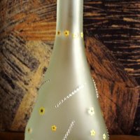 Луксозна ръчно декорирана бутилка "Crist", снимка 2 - Други - 19012046