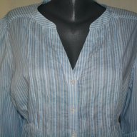 Рокля тип риза от много фин индииски памук ”Н&М”® / голям размер , снимка 2 - Рокли - 14788752
