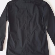 Черна мъжка риза Elite, М размер, снимка 7 - Ризи - 17956333