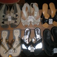 естествена кожа дамски сандали и джапанки - разпродажба, снимка 1 - Джапанки - 12335784