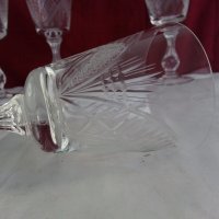  кристални чаши за вино ракия уиски коняк , снимка 14 - Чаши - 20115055