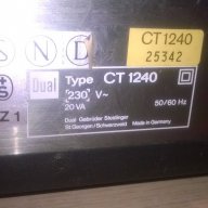 dual ct1240 stereo tuner-made in germany-внос швеицария, снимка 11 - Ресийвъри, усилватели, смесителни пултове - 16192485