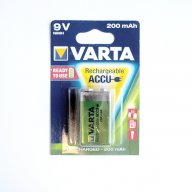 Акумулаторна батерия VARTA 9V 200mAh Ni-MH, снимка 1 - Друга електроника - 17440018